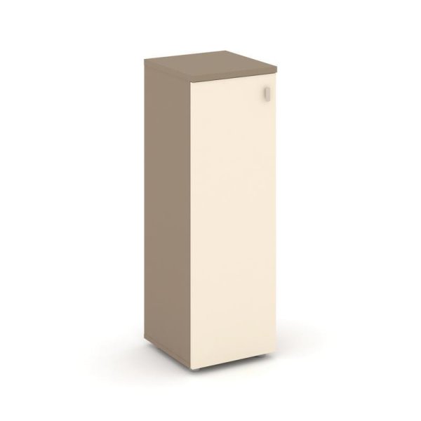 Шкаф средний узкий левый ES.SU-2.3 (L) (400х420х1207) (Латте/Сатин)