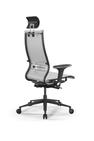 Кресло для руководителя Метта SynchroSit 10 B2-107D - T /Km00/Nb00/D32P/H3mL-2D(M23.B11.G19.W03) (Белый)