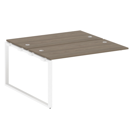 Проходной наборный элемент рабочей станции Metal System Style БО.ПРС-СП-2.3 1400x1475x750 (Вяз/Белый металл)