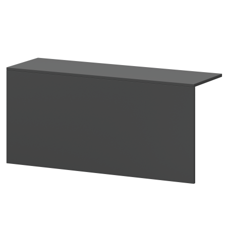 Накладка для стойки Ресепшн А-654 1210x380x560 (Графит)