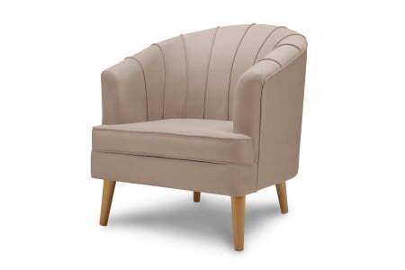 Кресло Bern (750x730x870) Кремовый (Кремовый)