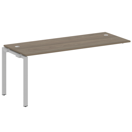 Проходной наборный элемент рабочей станции Metal System Style БП.ПРС-СП-1.5 1800x720x750 (Вяз/Серый металл)