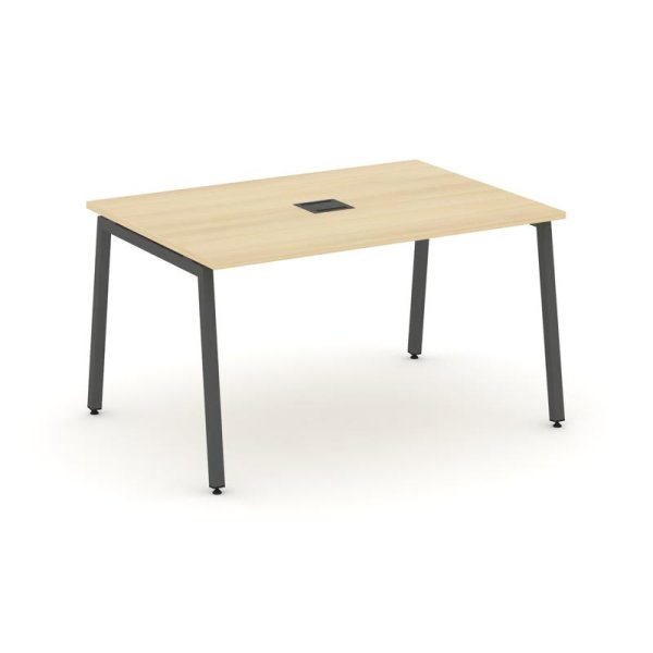 Стол переговорный SN-4A.SPRG-001 (980х980х750) (Акация Лорка/Металл Антрацит)