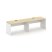 Рабочая станция 1 сторонняя SN-D.ORS-023 (2760х800х750) (Тиквуд Светлый/Антрацит)