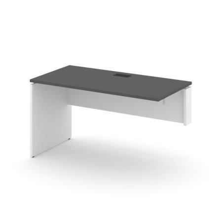 Стол-приставка к опорным элементам SN-D.OPRS-014(R) (1580х700х750) (Антрацит/Белый)