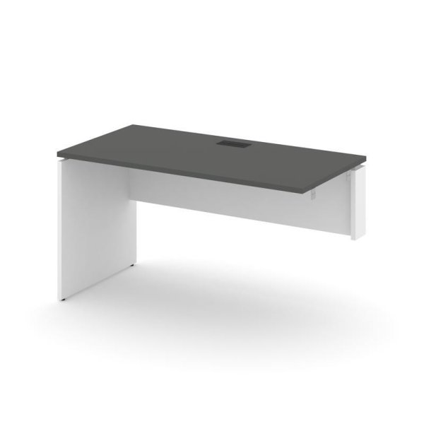 Стол-приставка к опорным элементам SN-D.OPRS-003(R) (1380х600х750) (Антрацит/Белый)
