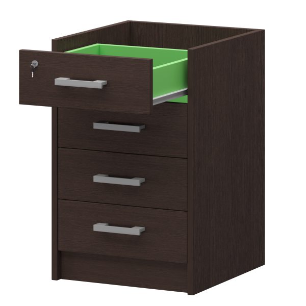 Корпус тумбы приставной Арго АТ-05 440x450x740 (Дуб венге)