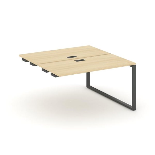 Стол-приставка к опорным элементам SN-6O.DPRS-022 (1180х1632х750) (Акация Лорка/Металл Антрацит)