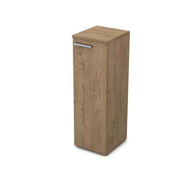 9П.017.1 Пенал средний (400x450x1245) (Teakwood)