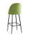 Стул барный Марсель велюр травяной (Стул барный Марсель травяной)