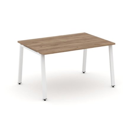 Стол переговорный SN-6A.SPRG-002.3 (1180х980х750) (Дуб Табак/Металл Белый)