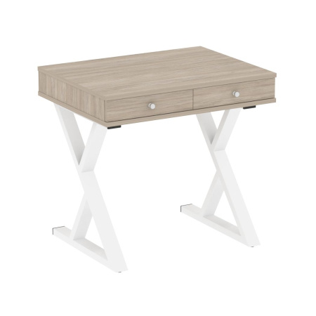 Компьютерный стол VR.SP-1-79M 794x600x750 (Дуб Аттик/Белый Металл)