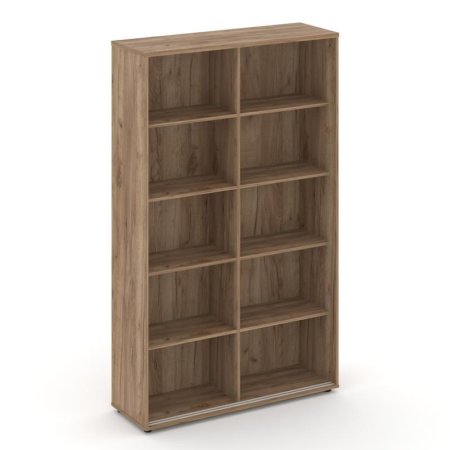 Шкаф-купе с полками SN.SHK.E-001 (1200х400х1982) (Дуб Табак)