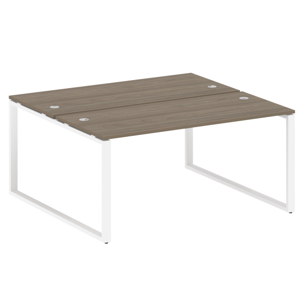 Рабочая станция Metal System Style БО.РАС-СП-2.4 1600x1475x750 (Вяз/Белый металл)