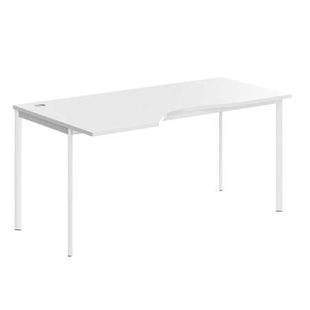 Стол эргономичный левый Имаго-С CA-1SL 1600x900x755 (БелыйБелый)