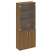 Шкаф высокий широкий Nova S В.СТ-1.2 770x360x1915 (Венге Цаво)