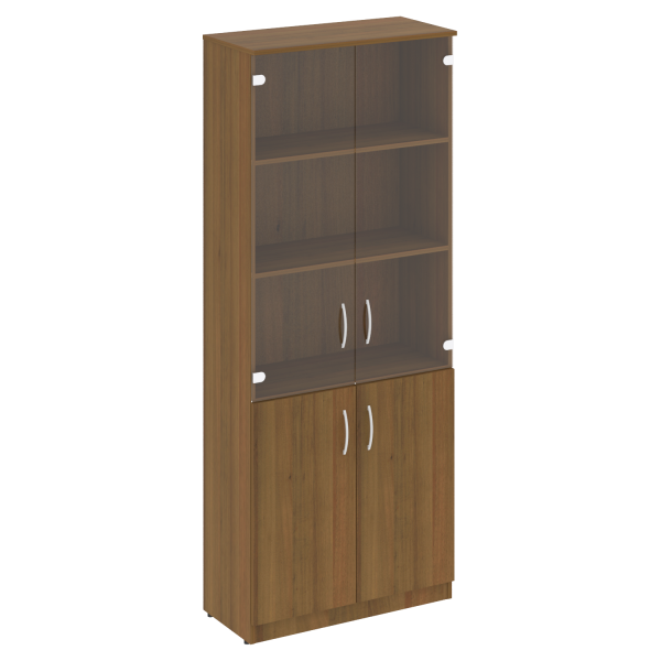 Шкаф высокий широкий Nova S В.СТ-1.2 770x360x1915 (Орех Гварнери)