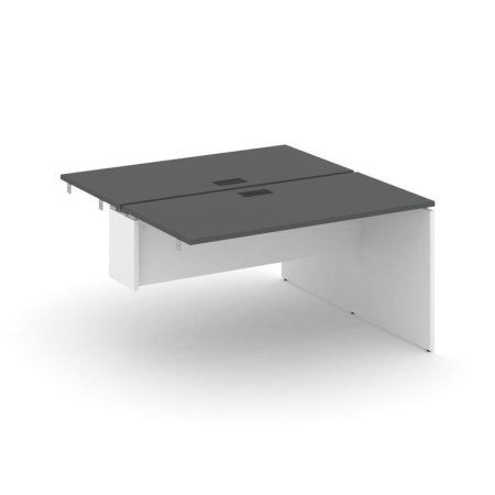 Стол-приставка к опорным элементам SN-D.DPRS-014 (1580х1432х750) (Антрацит/Белый)