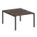 Рабочая станция Metal System Style БП.РАС-СП-2.2 1200x1475x750 (Дуб Наварра/Серый металл)