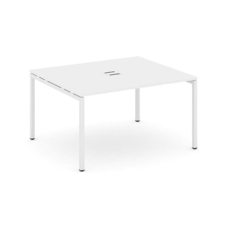 Стол переговорный SN-4P.SPRG-032 (1180х1180х750) (Белый/Металл Белый)