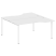 Рабочая станция криволинейная Metal System Style БП.РАС-СА-2.1 1600x1835x750 (Дуб Наварра/Серый металл)