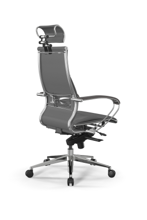 Кресло для руководителя Метта Samurai B2-10K - Infinity /Kc06/Nc06/K2cL/H2cL-3D(M06.B32.G11.W03) (Серый)