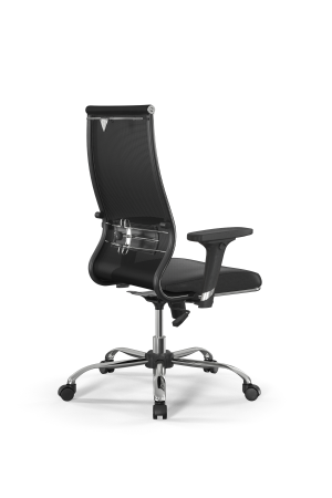 Кресло для руководителя Метта Sit 10 B2-163D - T+Extra /Km00/Wm12/D02P(M09.B21.G20.W01 (Черный)