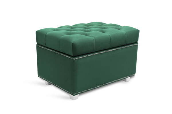 Пуф Marcele 600 (620x420x450) Изумрудный (Изумрудный)