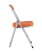 Стул складной ДЖОН металлик, оранжевый (Стул складной Джон оранжевый)