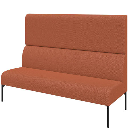 Диван Бридж. Модуль 3-местный высокий. (Модуль 3-местный высокий sweet_orange)