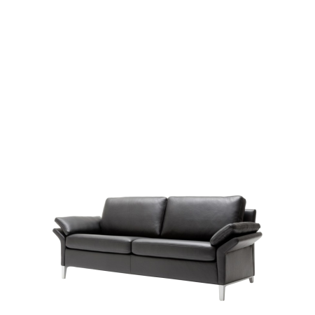 Диван офисный Статус (М-30) 2-х местный (Черный)