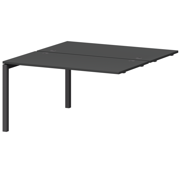 Модуль двойной универсальный на металлокаркасе Смарт СМС2-П-12К.149Э.Пр50 1200x1496x750 (Графит/Антрацит)