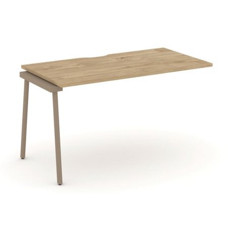 Наборный элемент рабочей станциии ES.1.NRS-3-VP (1380х730х750) (Тиквуд Светлый/Металл Латте)