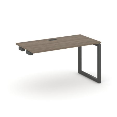 Стол-приставка к опорным элементам SN-5O.OPRS-024 (1580х800х750) (Вяз Благородный/Металл Антрацит)