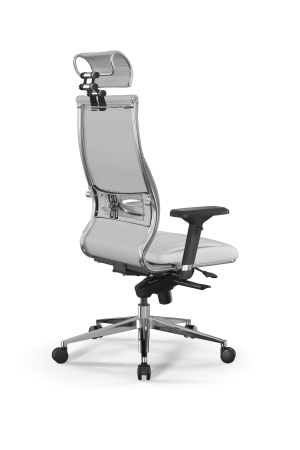 Кресло для руководителя Метта Samurai B2-11D - Infinity /Kc06/Wm06/D04P/H2cL-3D(M06.B32.G11.W03) (Белый)