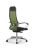 Кресло для руководителя Метта SynchroSit 10 B1-111K - X2+UMF(X1) /Ub00/Wh00/K1cL(M23.B22.G18.W03) (Зеленый | Черный)