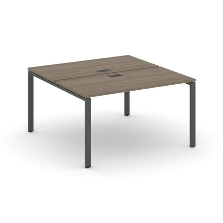 Рабочая станция 2-х сторонняя SN-6P.DRS-012 (1180х1432х750) (Вяз Благородный/Металл Антрацит)