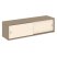 Надставка на 2 тумбы низкая ES.NN-2.1 (1500х410х410) (Латте/Тиквуд Светлый)