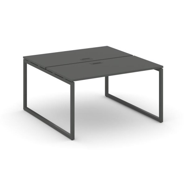 Рабочая станция 2-х сторонняя SN-4O.DRS-001 (980х1232х750) (Антрацит/Металл Антрацит)