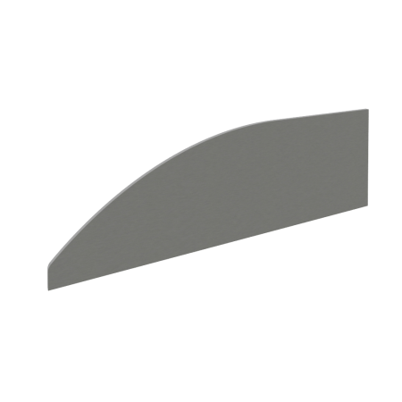 Экран Riva А.ЭКР-3.1 1400x450x18 (Клен-Металлик)