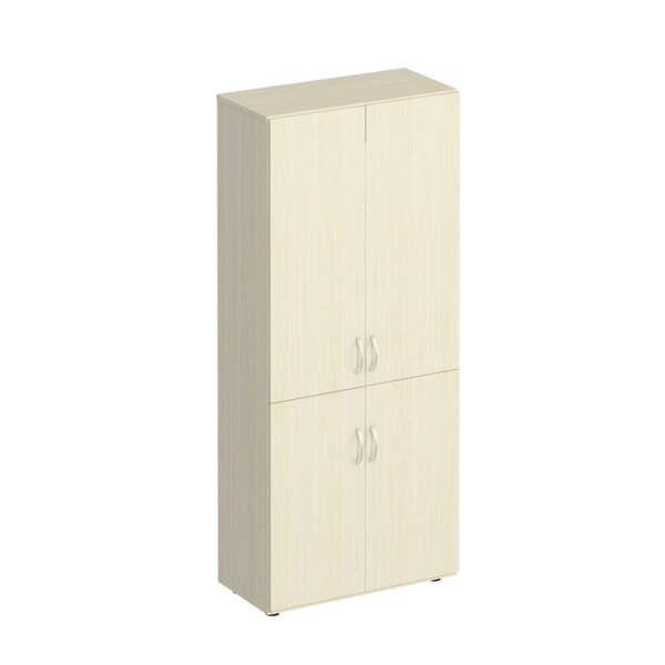 Шкаф для документов закрытый 4-дверный Комфорт МП2 К 373 800x380x2000 (Дуб шамони светлый)