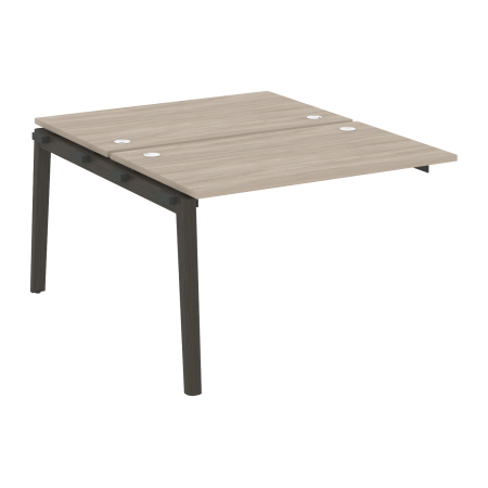 Наборный элемент рабочей станции на деревянных опорах Onix Wood OW.2.NRS-2.7 1180x1475x750 (Дуб Аттик/Дуб Темный)