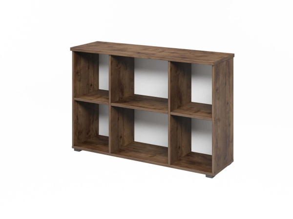 Стеллаж низкий L-69 1200х374х803 (Таксония Шоколадная)