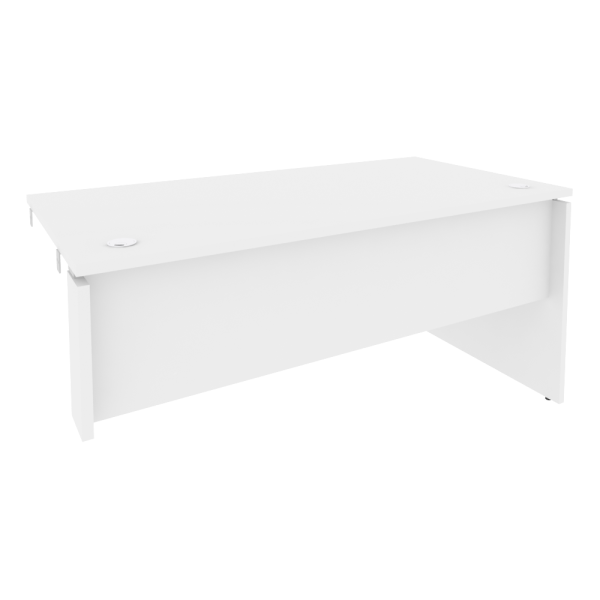 Стол-приставка правый к опорным элементам Onix O.SPR-4.8R 1580x800x750 (Белый Бриллиант)