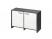 Тумба для документов для документов Festus FB-12-02.G 1222x460x806 (Хромикс Белый/Камень Пьетра Гриджиа черный)