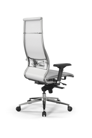 Кресло для руководителя Метта Samurai L1-10D - Infinity /Kc06/Nc06/D04P(M06.B32.G11.W03) (Белый)