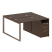 Рабочая станция Metal System Style БО.РС-СТП-2.1 1412x1475x750 (Дуб Наварра/Серый металл)