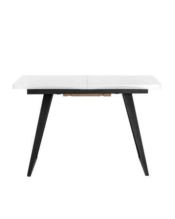 Стол обеденный Йорк раскладной 120-160*80 белый (Стол обеденный Йорк белый)