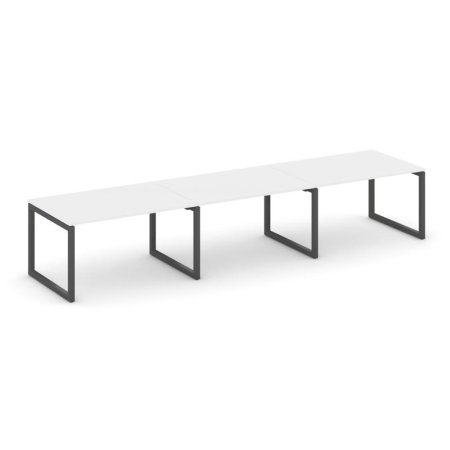 Стол переговорный SN-5O.SPRG-023.3 (4410х980х750) (Белый/Металл Антрацит)