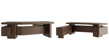 Стол для руководителя Davos DVS23101 2300x1000x760 (Дуб шоколад)